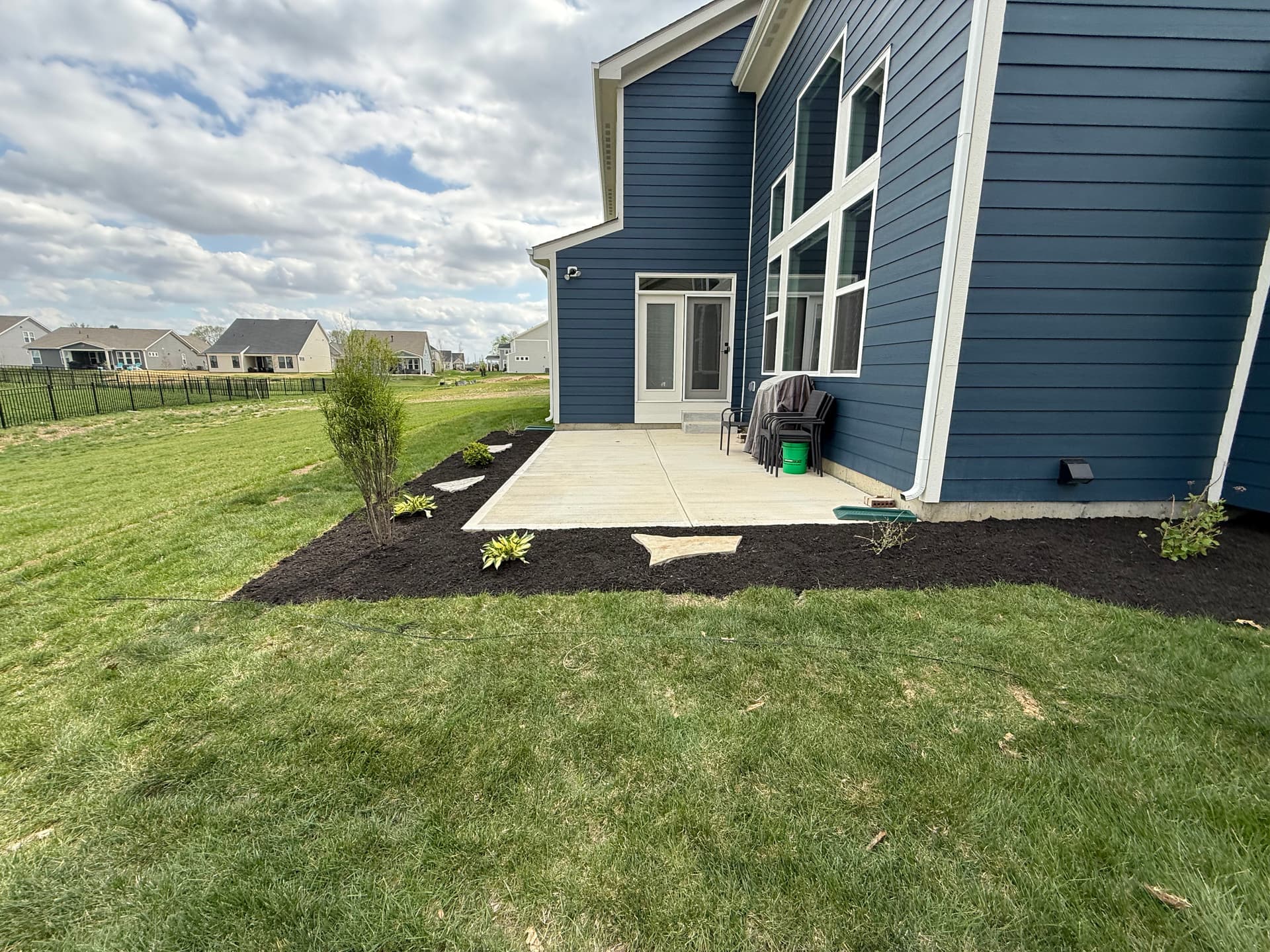 Gallery photos for Front and Backyard Landscape Installation in Fishers IN: Image #3