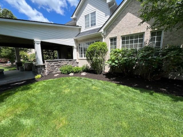 Elegant Landscape Transformation in Fishers IN image