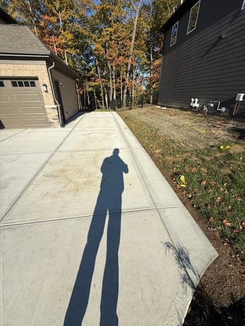 Concrete Installation with Hidden Drainage in Fishers Indiana image