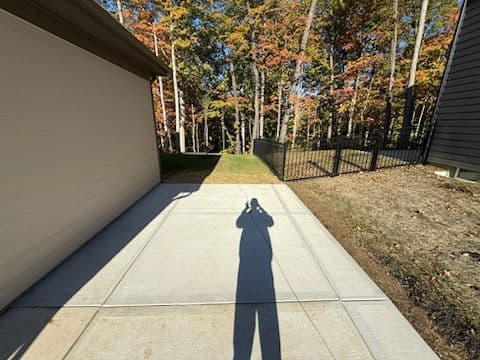 Gallery photos for Concrete Installation with Hidden Drainage in Fishers Indiana: Image #1