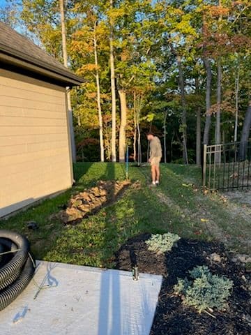 Gallery photos for Concrete Installation with Hidden Drainage in Fishers Indiana: Image #3